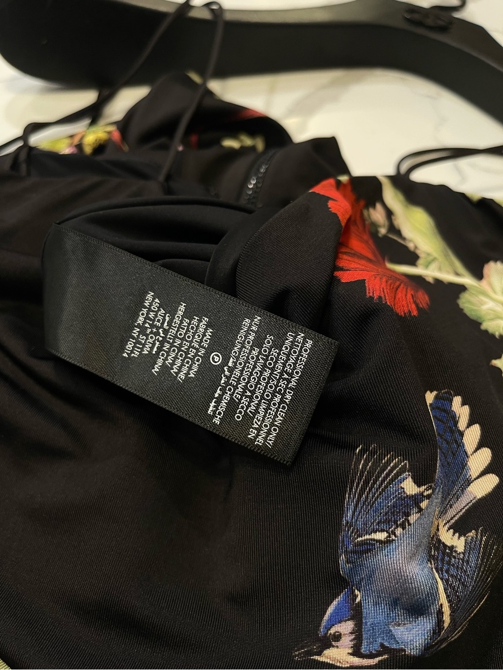 NEW Alice + Olivia Fifi Maxi Dress In Black Size 10 - Picture 15 of 16